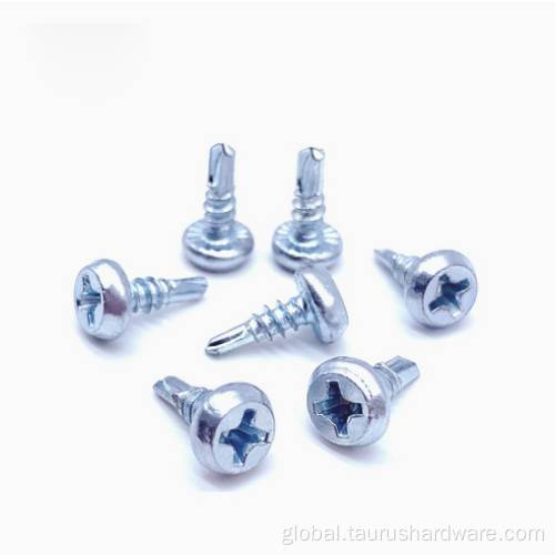 brass self tapping screws Round head self-drilling screws stainless steel Supplier